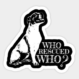 American Bulldog funny gift Shirt Sticker